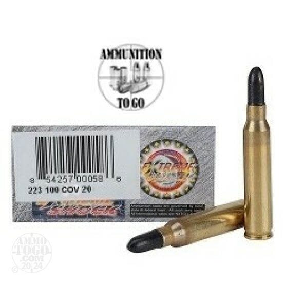 20rds - 223 Rem. Extreme Shock 100gr Covert Ops Subsonic Ammo